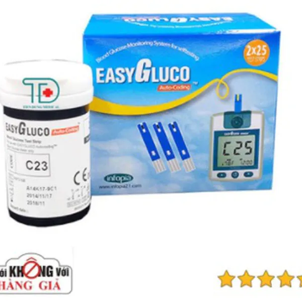 Máy đo đường huyết EasyGluco Hàn quốc