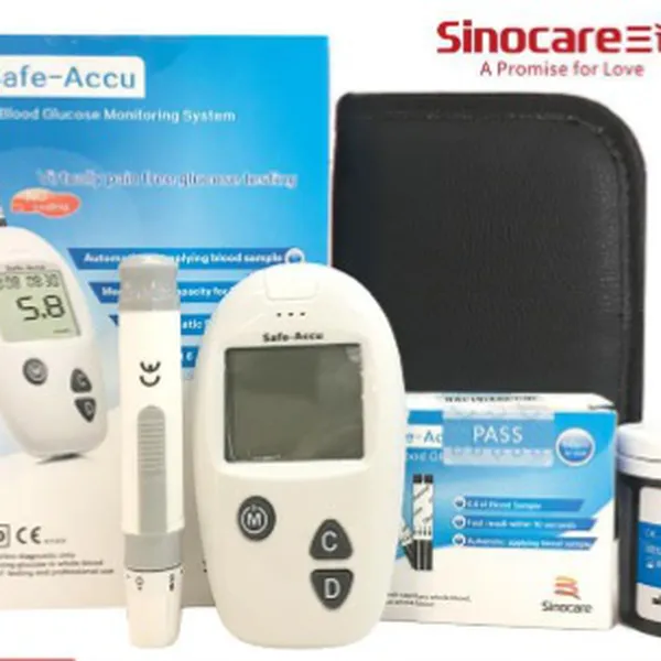 Máy Đo Đường Huyết Sinocare Safe Accu