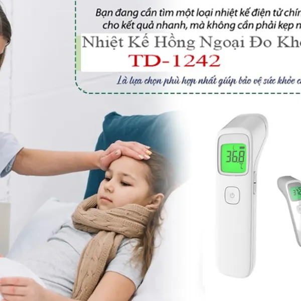 Nhiệt kế đo trán không tiếp xúc