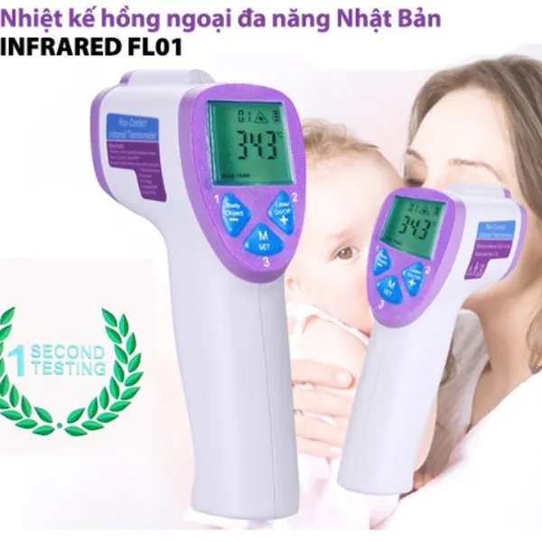 Máy Đo thân nhiệt hồng ngoại FLASH SALES giảm 32%
