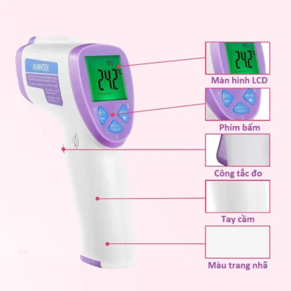 Máy Đo thân nhiệt hồng ngoại FLASH SALES giảm 32%
