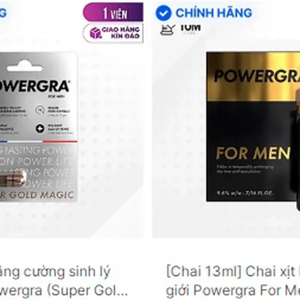Top sản phẩm sinh lý Nam