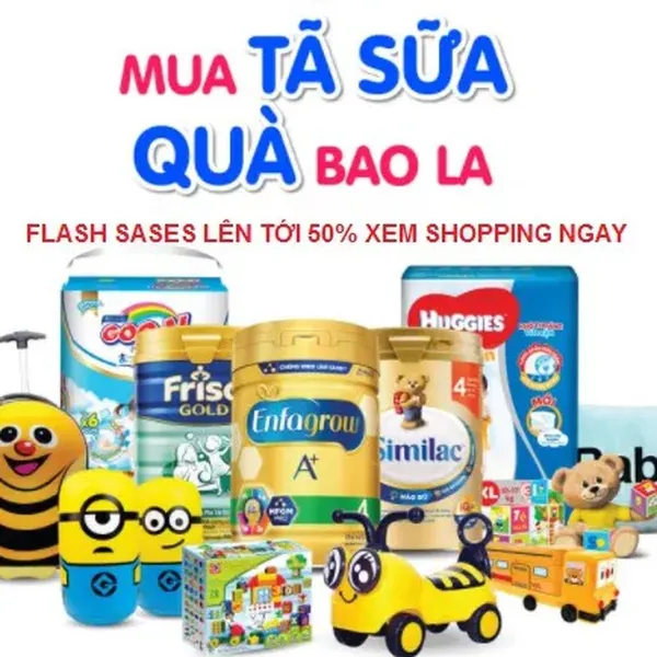Mã giảm giá sữa tã Con cưng