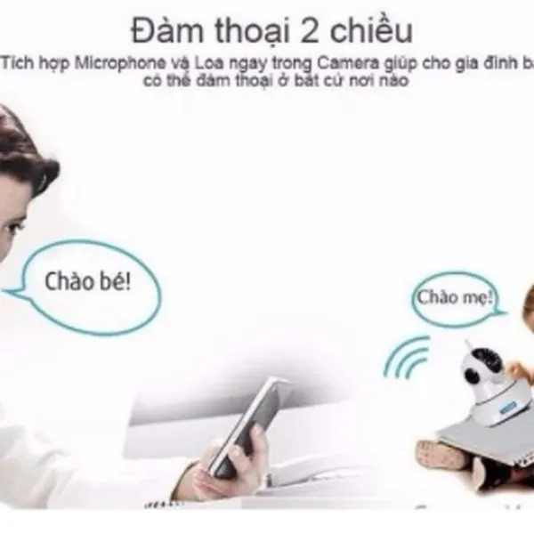 Camera Wifi IP YOOSEE 3 Anten