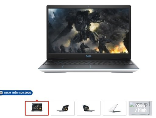 Máy tính xách tay Laptop Dell chính hãng giá sinh viên