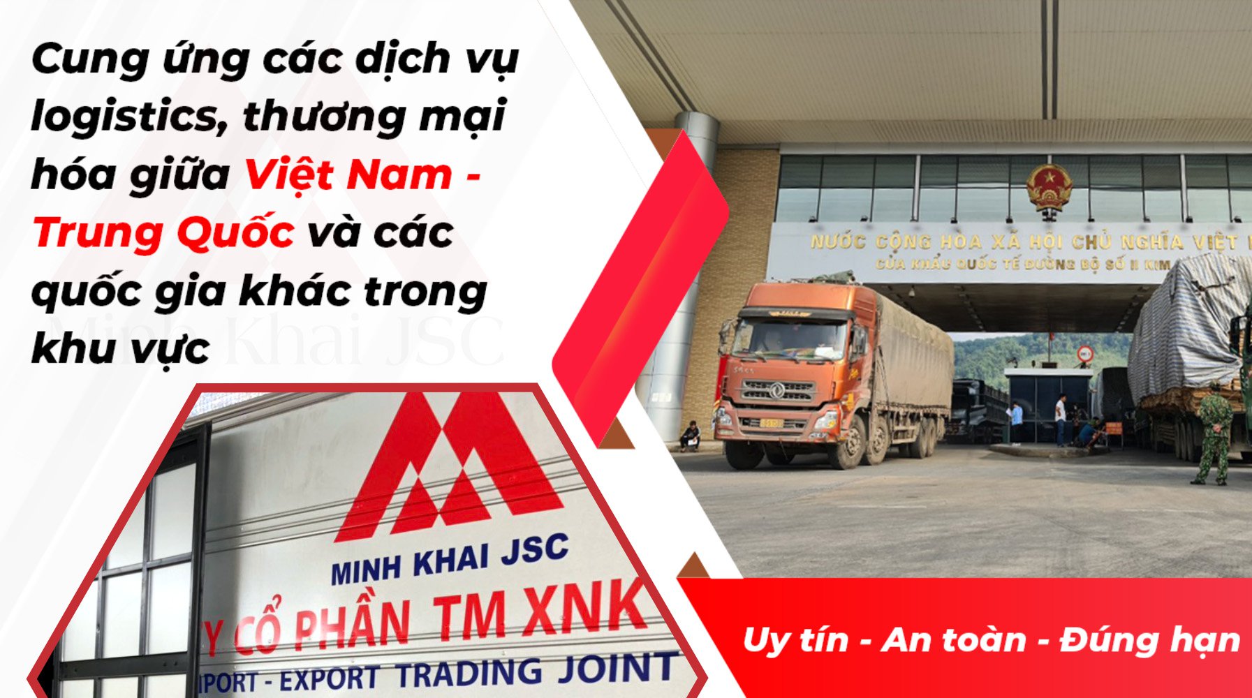 Công ty CP Thương mại Xuất nhập khẩu Minh Khai