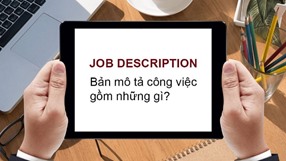 SỰ CẦN THIẾT CỦA BẢNG MÔ TẢ CÔNG VIỆC SỰ CẦN THIẾT CỦA BẢNG MÔ TẢ CÔNG VIỆC