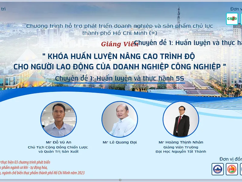 Giảng Viên Khóa Huấn luyện và thực hành 5S