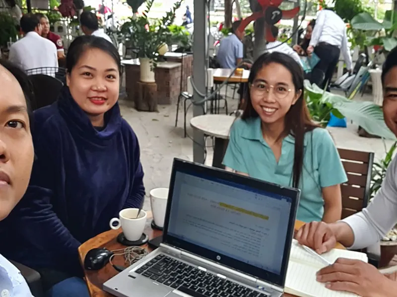 HOẠT ĐỘNG CÀ PHÊ TƯ VẤN 1:1 DOANH NGHIỆP SẢN XUẤT THỰC PHẨM