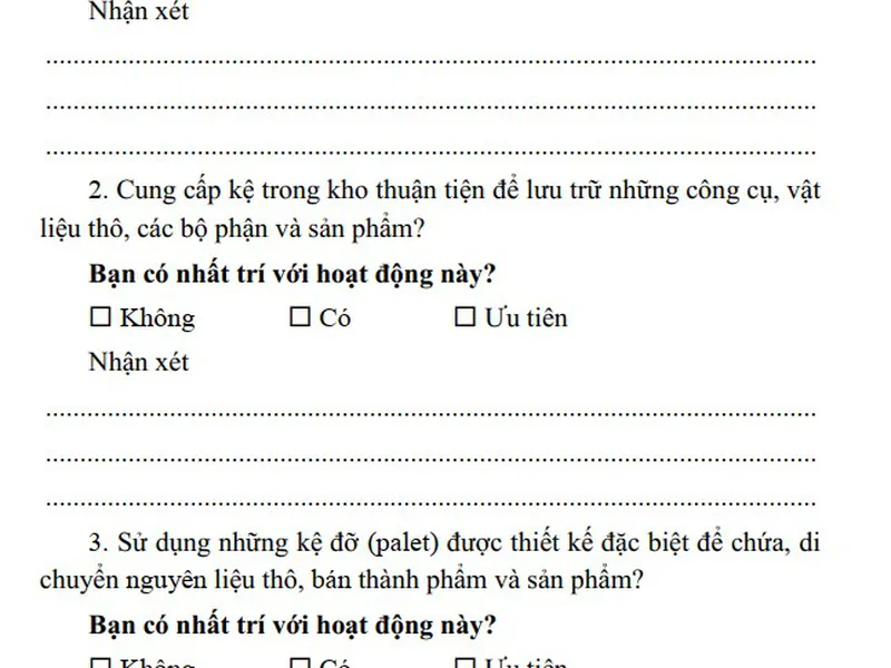 NĂNG SUẤT CAO HƠN VÀ NƠI LÀM VIỆC TỐT HƠN (part 1)