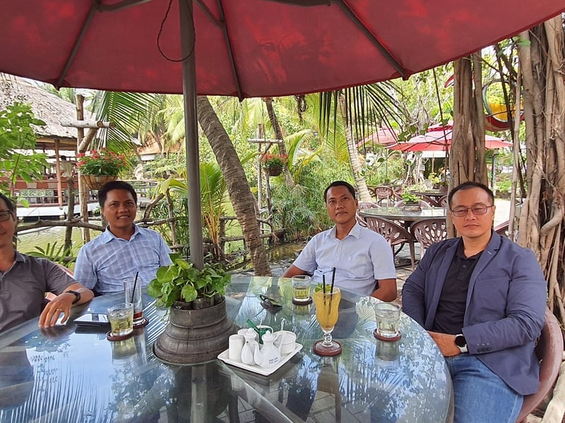 HOẠT ĐỘNG CÀ PHÊ KẾT NỐI 1:1 VỚI CÁC DN. Hôm nay có 5 đợt cà phê Đợt 2