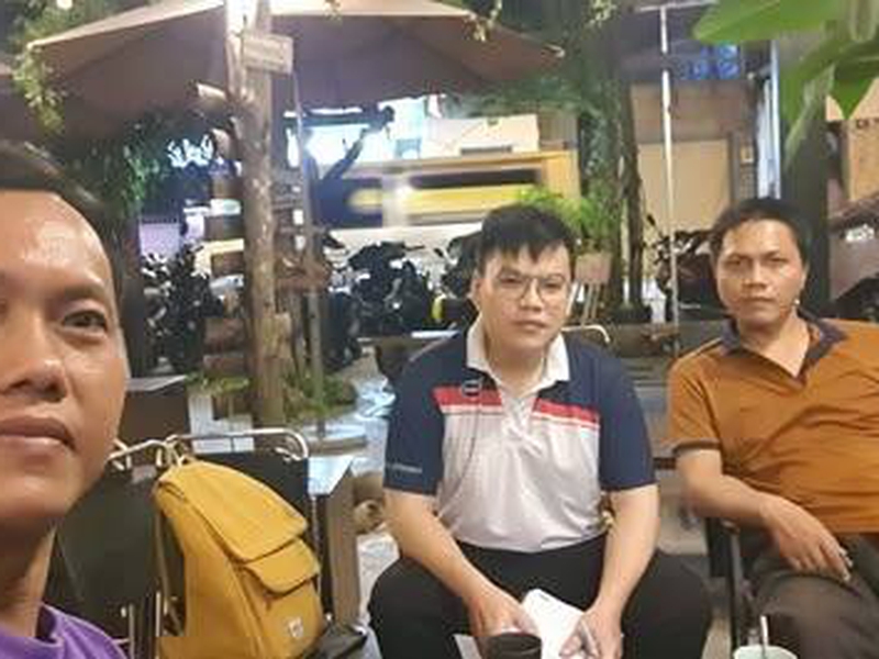 Cà phê với các thành viên ban Thư Ký - Mentor DN sản xuất