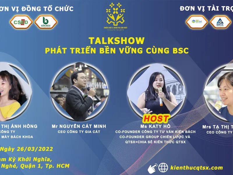 TALKSHOW PHÁT TRIÊN BỀN VỮNG CÙNG BSC