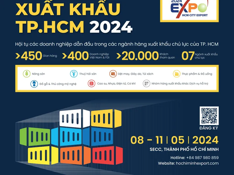 HỘI CHỢ HÀNG VIỆT NAM TIÊU BIỂU XUẤT KHẨU - HCM CITY EXPORT 2024