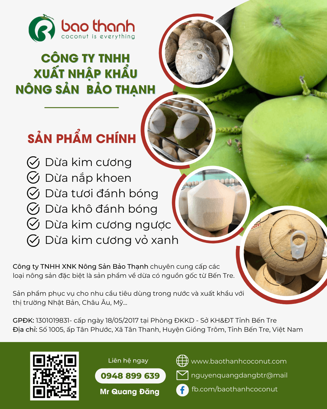 Nông sản Bảo Thạnh Bến Tre Nông sản Bảo Thạnh Bến Tre