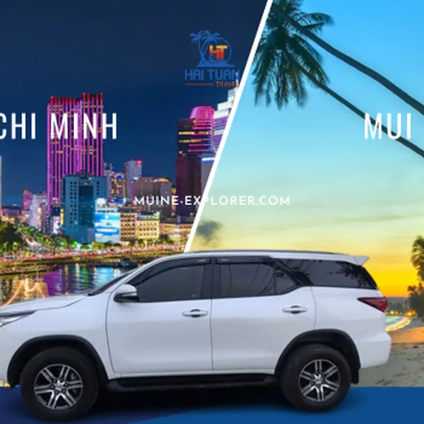 Mui Ne To Ho Chi Minh Private Car 7 Seats (Large Space)