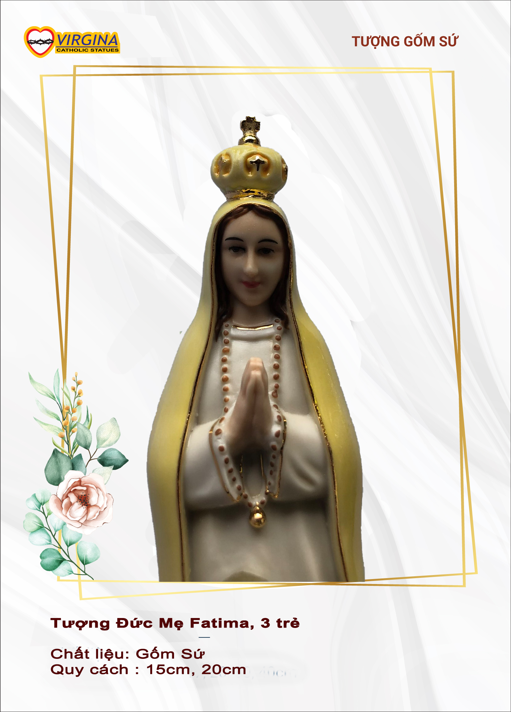 Tượng Mẹ Fatima, 3 Trẻ