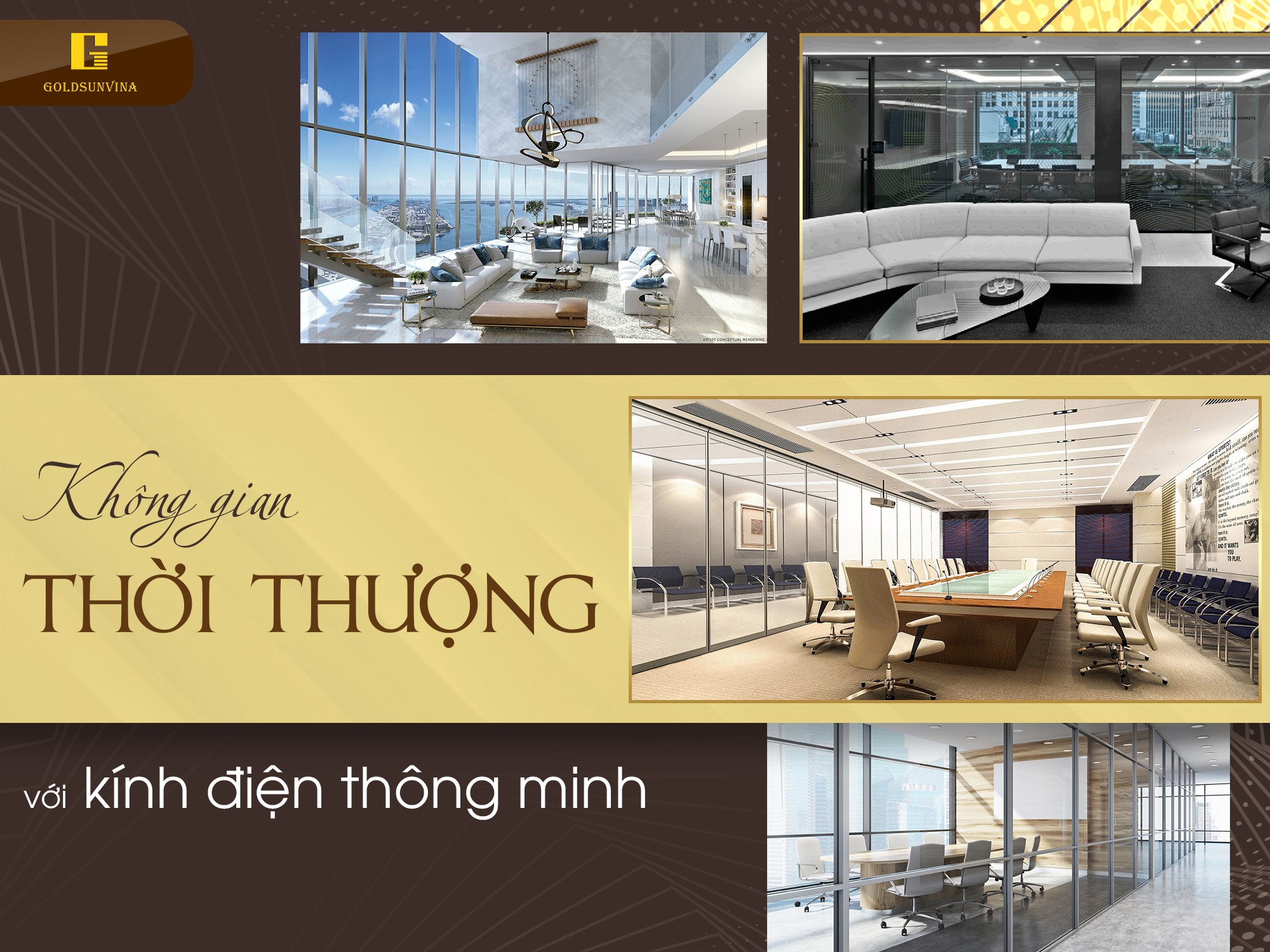 Kính điện thông minh cho không gian hẹp Kính điện thông minh cho không gian hẹp