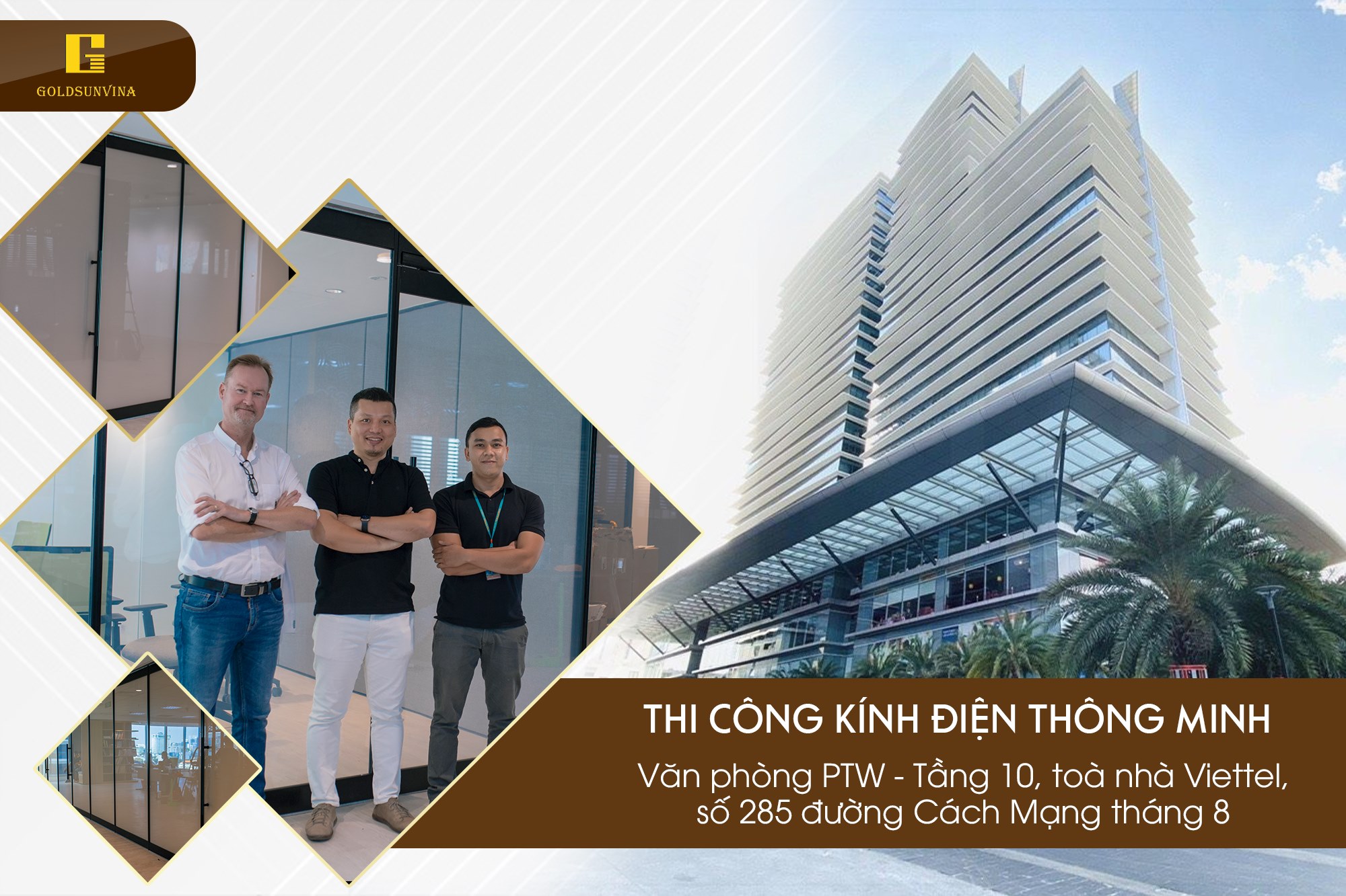 Văn phòng dùng kính điện thông minh để mang lại nhiều năng lượng tích cực Văn phòng dùng kính điện thông minh để mang lại nhiều năng lượng tích cực