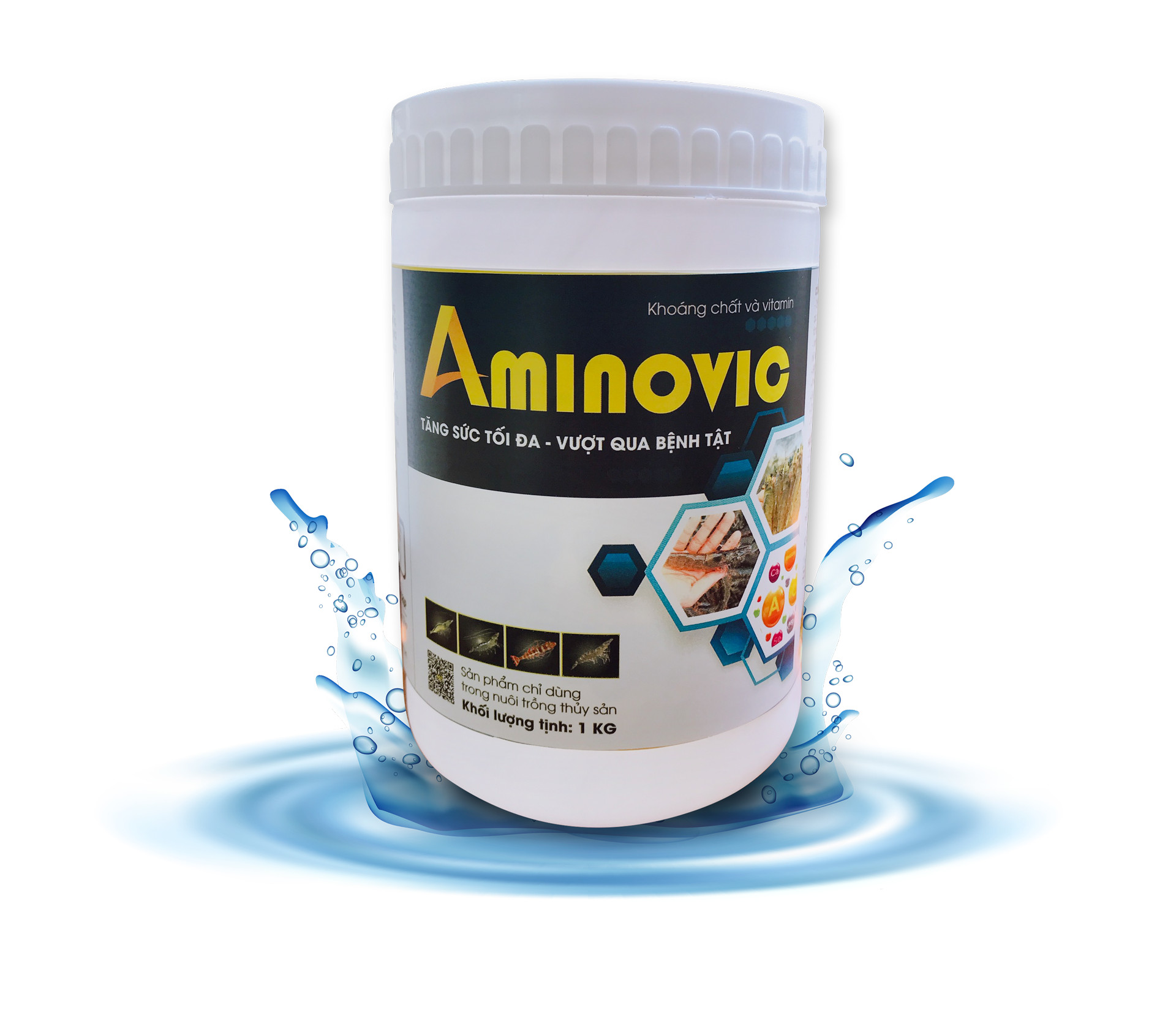 aminovic phòng trị cong thân đục cơ, chết cơ, đỏ cơ, bệnh đốm đen