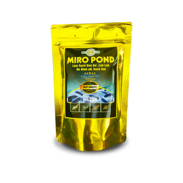 Men vi sinh xử lý nước ao tôm