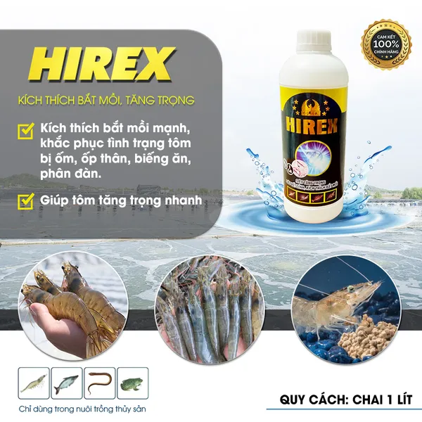 HIREX - Super gain weight, stimulate catching prey