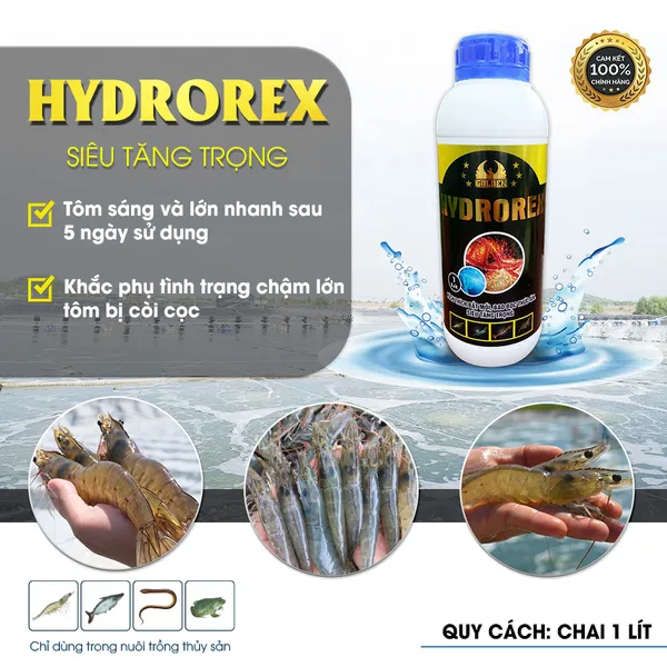 HYDROREX - Stimulate catching prey, wrapping food, and gaining weight
