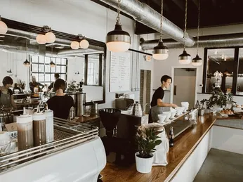 Thiết kế ánh sáng cho quán cafe