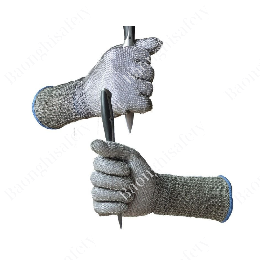 GĂNG TAY CHỐNG CẮT BẰNG I-NOX LOẠI DÀI