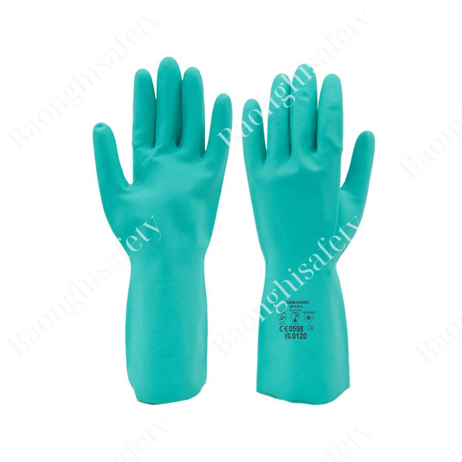 GĂNG TAY CHỐNG HÓA CHẤT NITRILE CHEMGARD - NF2215