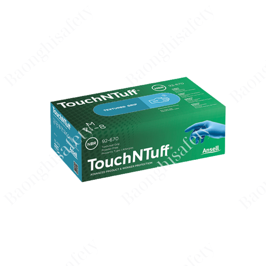 GĂNG TAY NITRILE ANSELL 92-670