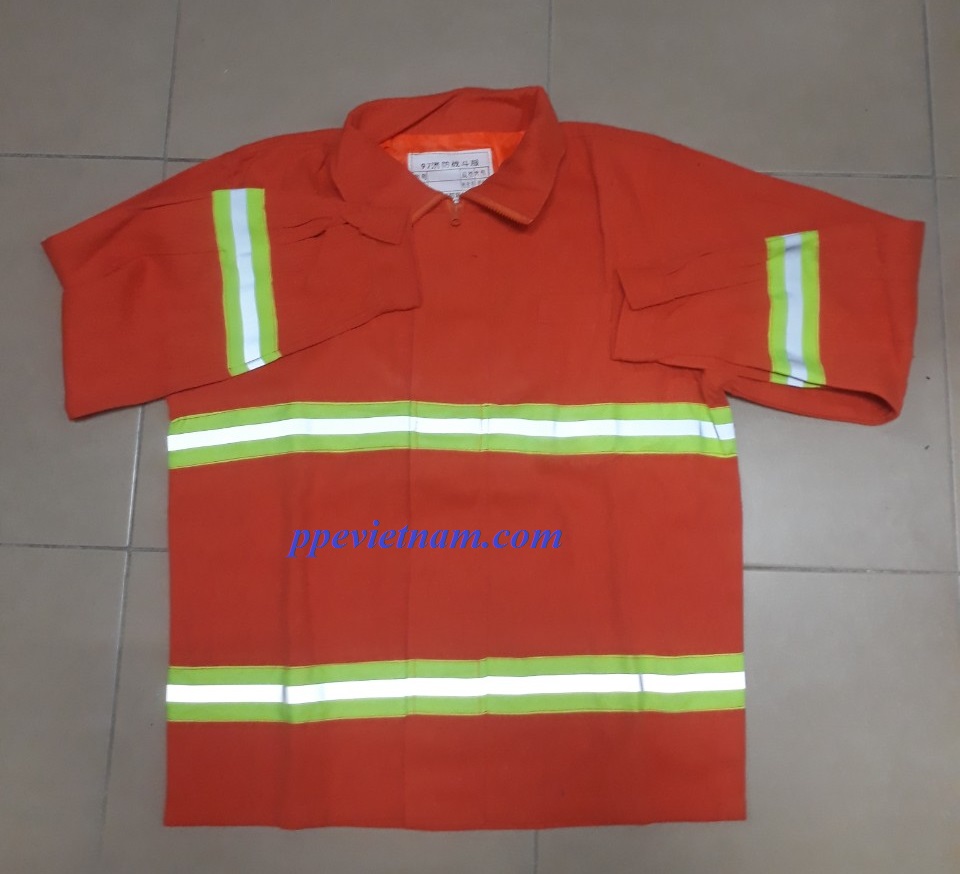 Áo chống cháy vải nomex