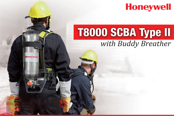 THIẾT BỊ THỞ CÁ NHÂN HONEYWELL SCBA T8000 SCBA845 NHẬP KHẨU CHÍNH HÃNG
