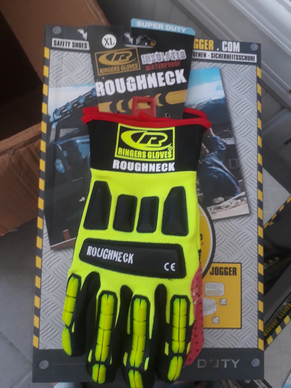 GĂNG TAY CHỐNG VA ĐẬP RINGER ROUGHNECK