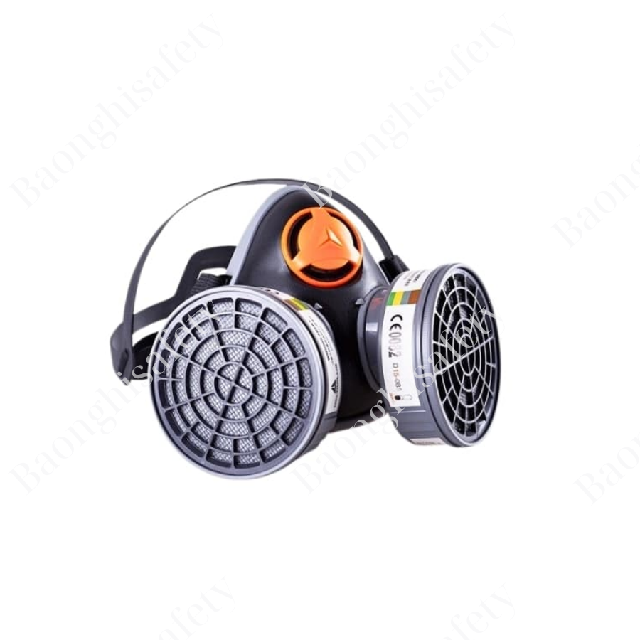 MẶT NẠ PHÒNG ĐỘC DELTAPLUS M6400 HAI PHIN LỌC