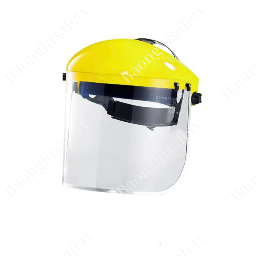 MŨ GẮN KÍNH CHE MẶT SAFETYMAN
