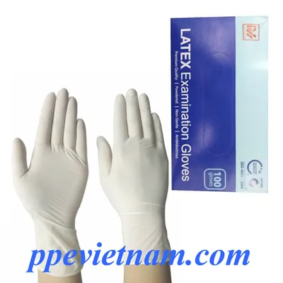 GĂNG TAY LATEX EXAMINATION GLOVES DUY HÀNG