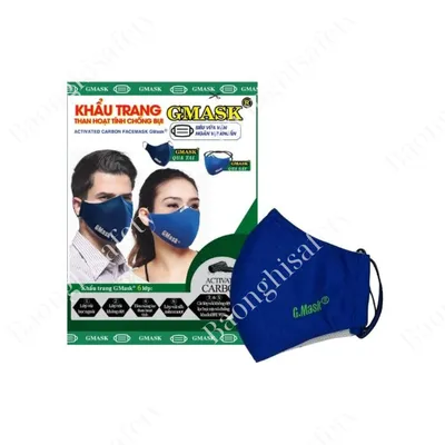 Khẩu trang than hoạt tính Gmask thun qua tai