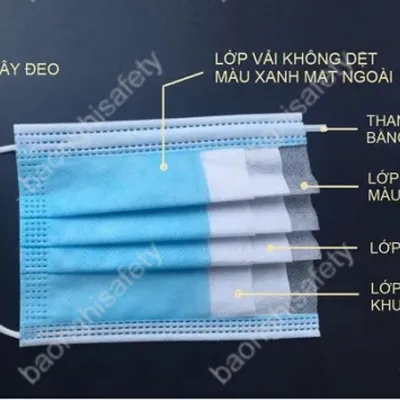 KHẨU TRANG 4 LỚP KHÁNG KHUẨN VINAPPE