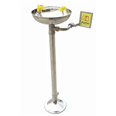 BỒN RỬA MẮT DI ĐỘNG KHẨN CẤP CHÍNH HÃNG BẰNG THÉP KHÔNG GỈ 304, CÓ CHÂN ĐẠP