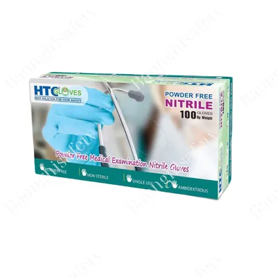 GĂNG TAY Y TẾ NITRILE HTC KHÔNG BỘT NHẬP KHẨU CHÍNH HÃNG