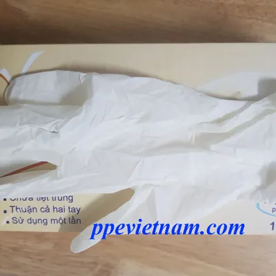 GĂNG TAY LATEX KHÔNG BỘT 5.4G VGLOVE