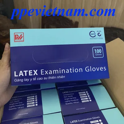 GĂNG TAY LATEX EXAMINATION GLOVES DUY HÀNG