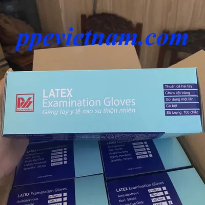 GĂNG TAY LATEX EXAMINATION GLOVES DUY HÀNG