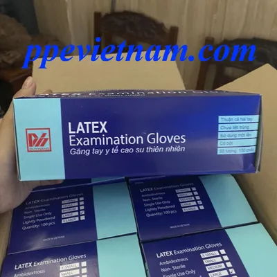 GĂNG TAY LATEX EXAMINATION GLOVES DUY HÀNG
