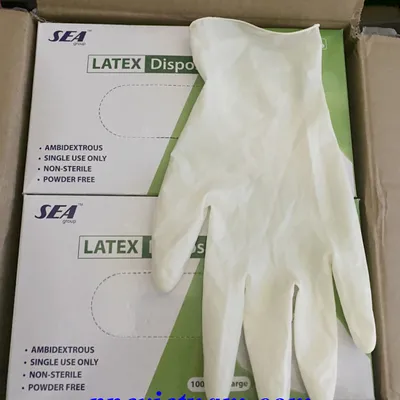 GĂNG TAY LATEX KHÔNG BỘT SEA