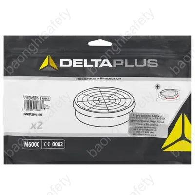 PHIN LỌC ĐA NĂNG DELTAPLUS M6000ABEK1 LỌC HƠI HỮU CƠ, KHÍ AXIT, AMMONIA VÀ METHYLAMINES