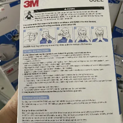 KHẨU TRANG 3M N95 8822 (USA)