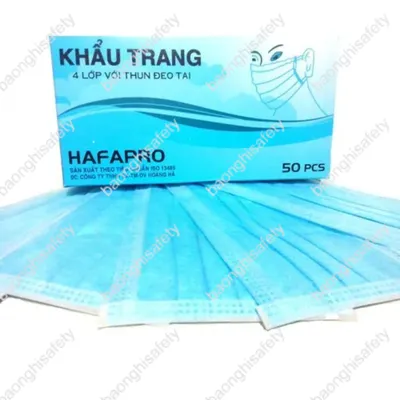KHẨU TRANG Y TẾ 4 LỚP HAFAPRO