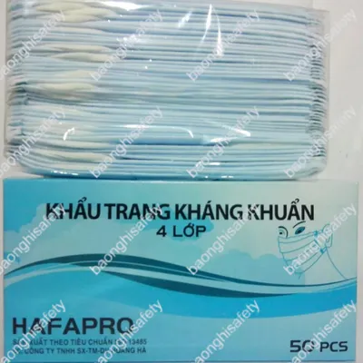 KHẨU TRANG Y TẾ 4 LỚP HAFAPRO